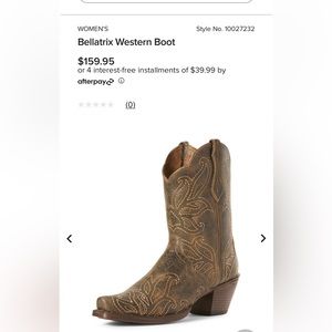 Ariat Bellatrix wester bootie